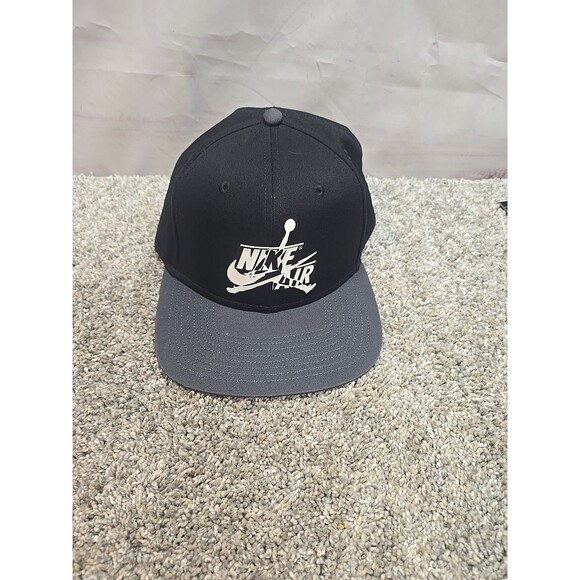 Air Jordan Hat Men Black Jumpman Snap Back Cap Nike - Picture 1 of 8